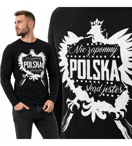 LONGSLEEVE PATRIOTYCZNY  NIE ZAPOMNIJ